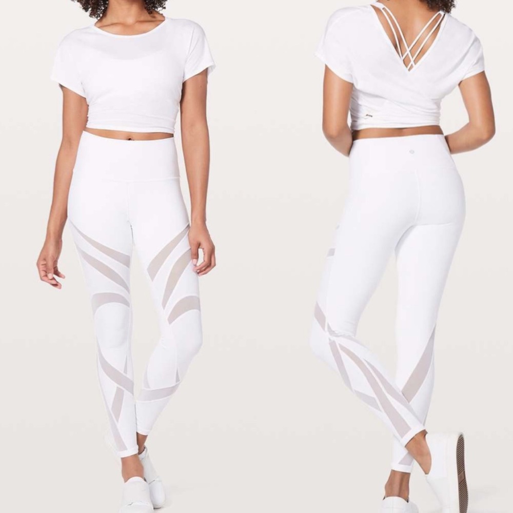 Lululemon mesh Luxtreme Wunder Under size 8